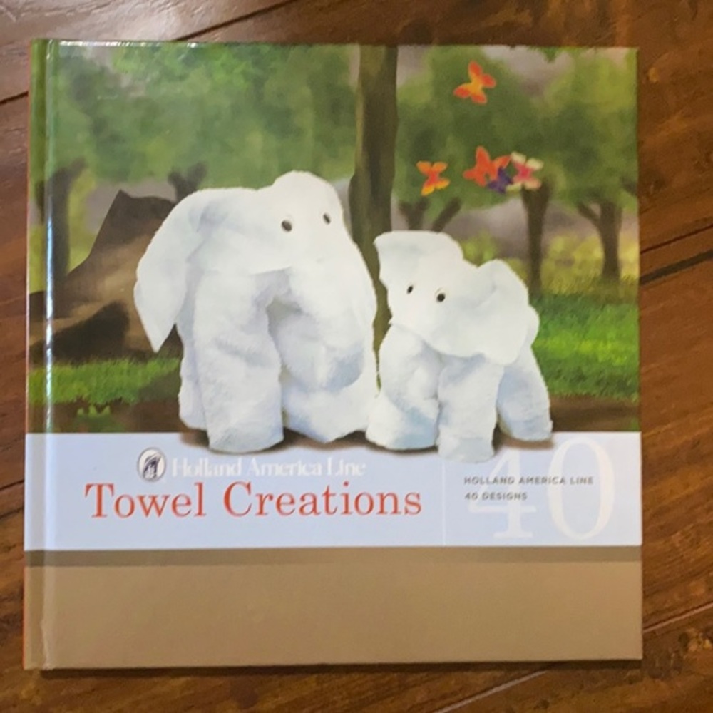 Towel Creationsβ Hard Cover Book